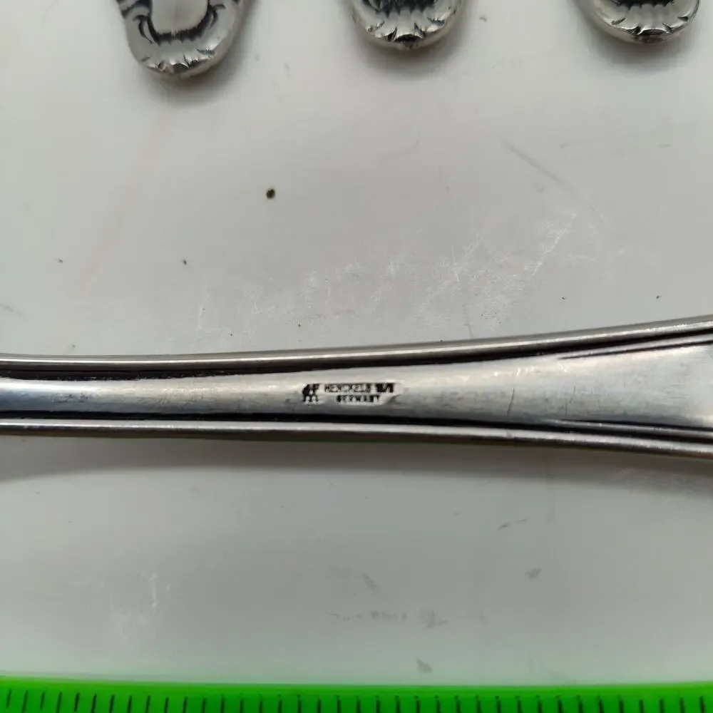 6X DF Henckels Zwilling HEN12 Stainless Flatware Dinner Forks